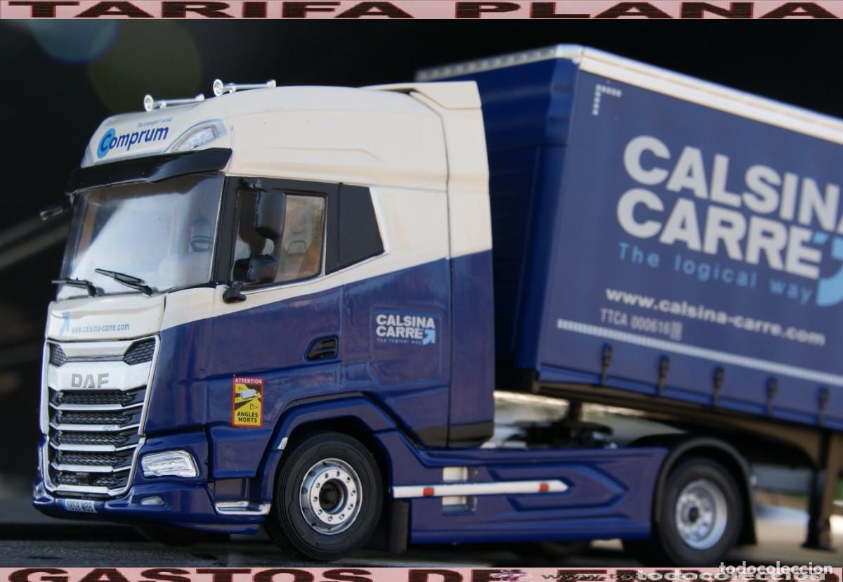 Coches a escala: CAMION DAF XG TRANSPORTES CALSINA CARRE 2022 ESCALA 1:43 DE SALVAT EN CAJA