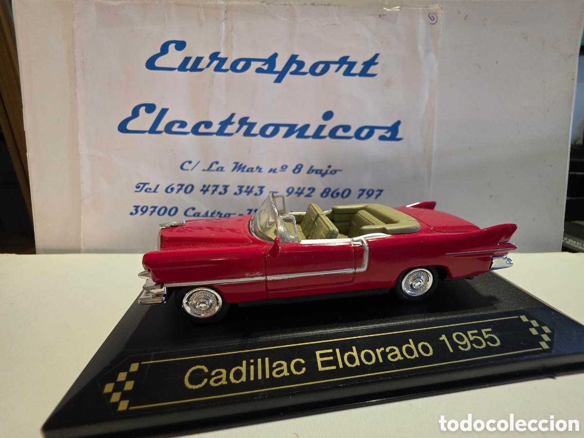 Coches a escala: Cadillac Eldorado 1955 escala 1/43