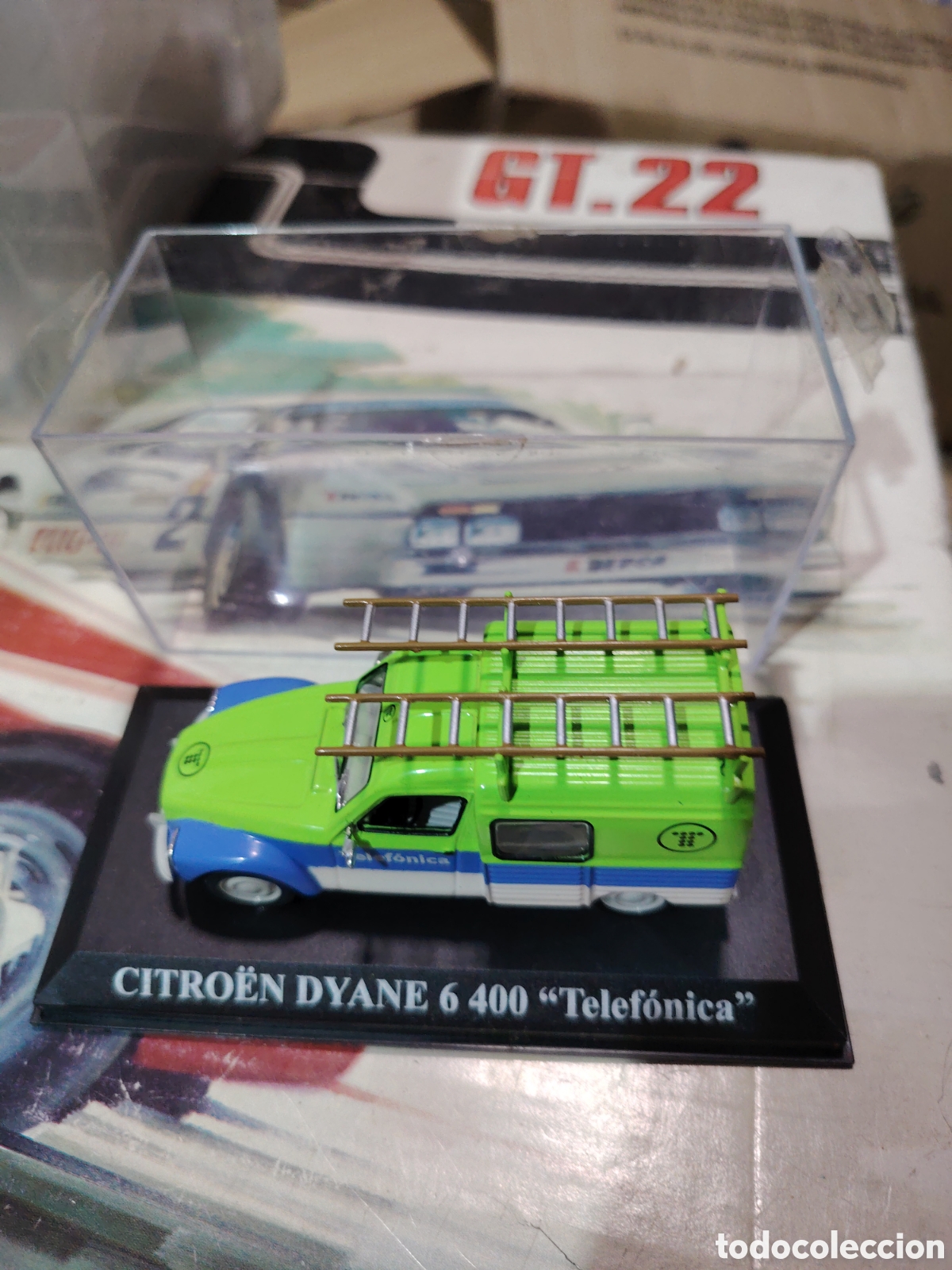 Coches a escala: Citroen dyane 6 400 telef&oacute;nica altaya