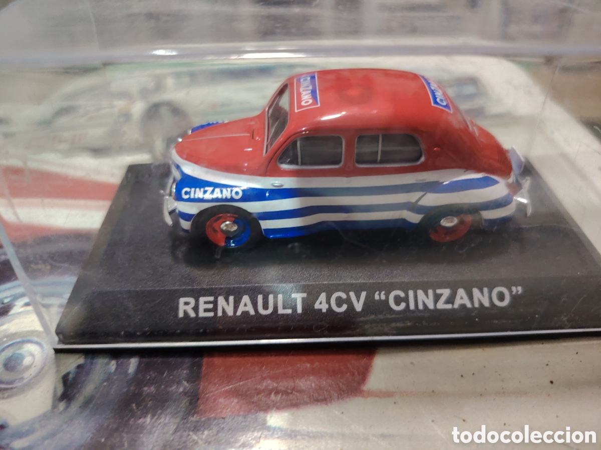 Coches a escala: Renault 4 cinzano altaya