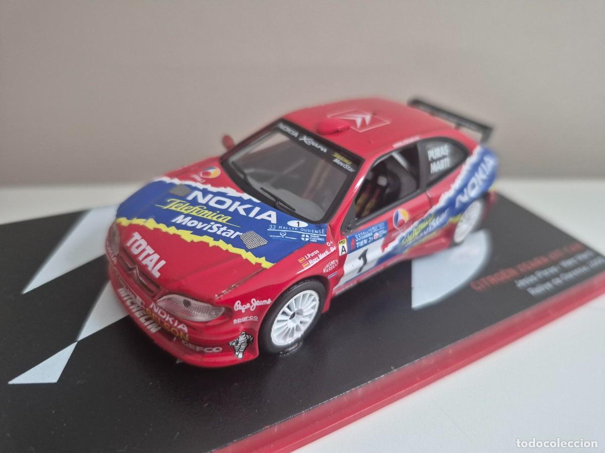 Coches a escala: 1/43 COCHE CITROEN XSARA PURAS MARTI RALLY OURENSE ORENSE RALLYE 1:43