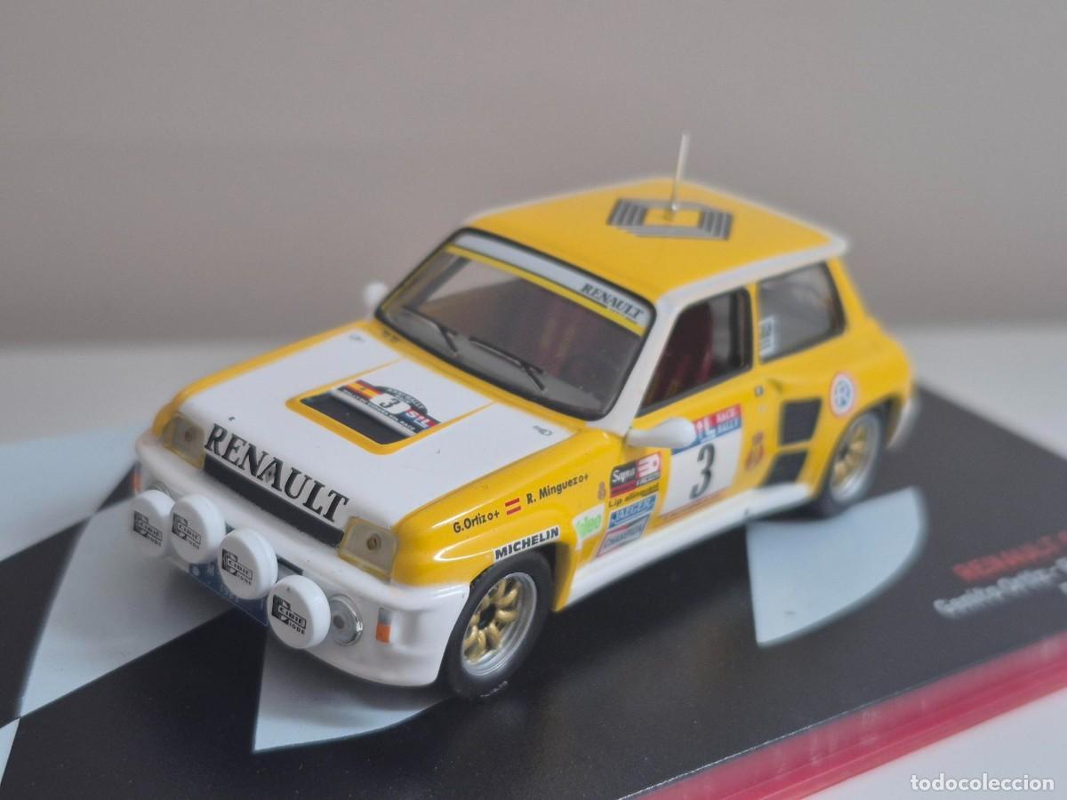 Coches a escala: 1/43 COCHE RENAULT 5 TURBO ORTIZ MINGUEZ RALLYE RACE 1983 RALLY 1:43 IXO ALTAYA