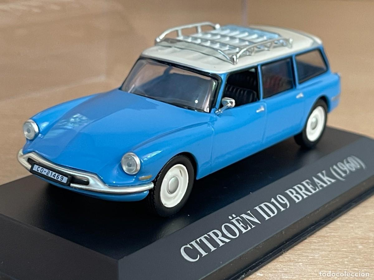 Coches a escala: Coche CITRO&Euml;N ID19 Break (1960) matr&iacute;cula C&oacute;rdoba 1:43 die-cast metal car 1/43 altaya id 19