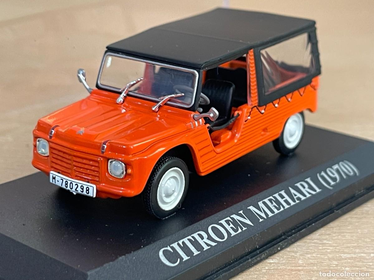 Coches a escala: Coche CITRO&Euml;N MEHARI (1970) matr&iacute;cula Madrid 1:43 die-cast metal car 1/43 altaya