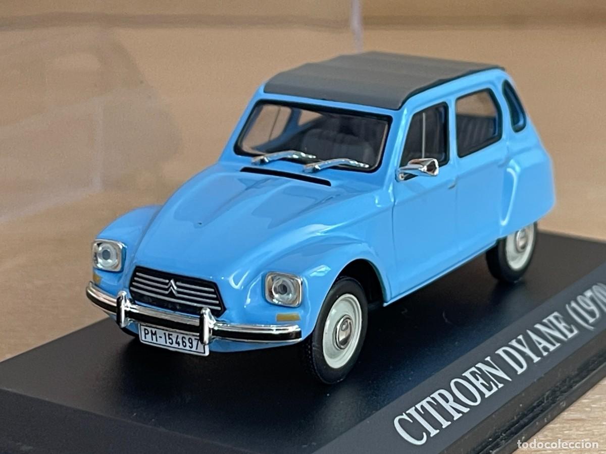 Voitures &agrave; l'&eacute;chelle: Coche CITRO&Euml;N DYANE 6 (1970) matr&iacute;cula PM Palma Mallorca Baleares 1:43 diecast metal car 1/43 altaya