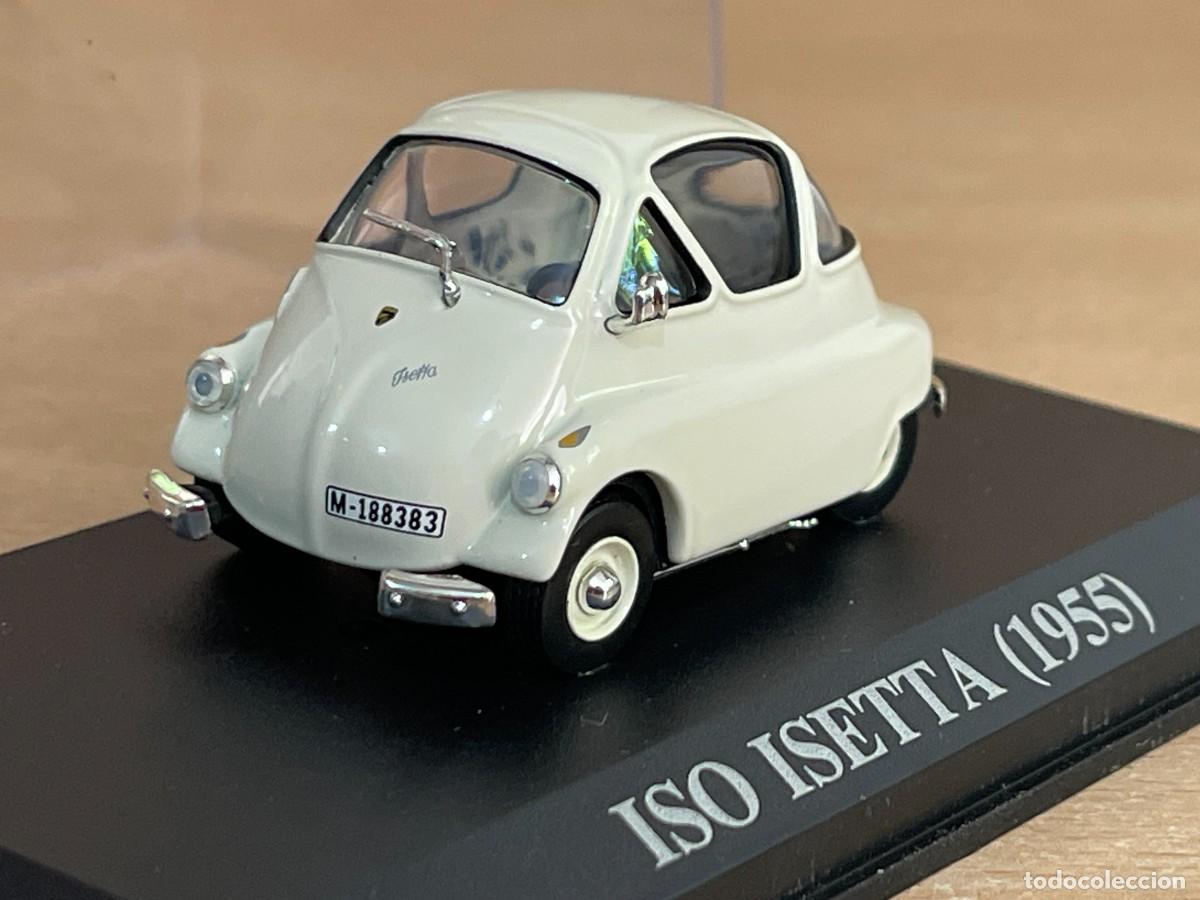Coches a escala: Coche ISO ISETTA (1955) matr&iacute;cula Madrid 1:43 die-cast metal car 1/43 altaya iseta isseta issetta