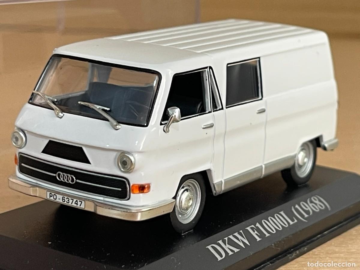 Coches a escala: Furgoneta DKW F1000L (1968) matr&iacute;cula Pontevedra 1:43 die-cast metal car 1/43 altaya