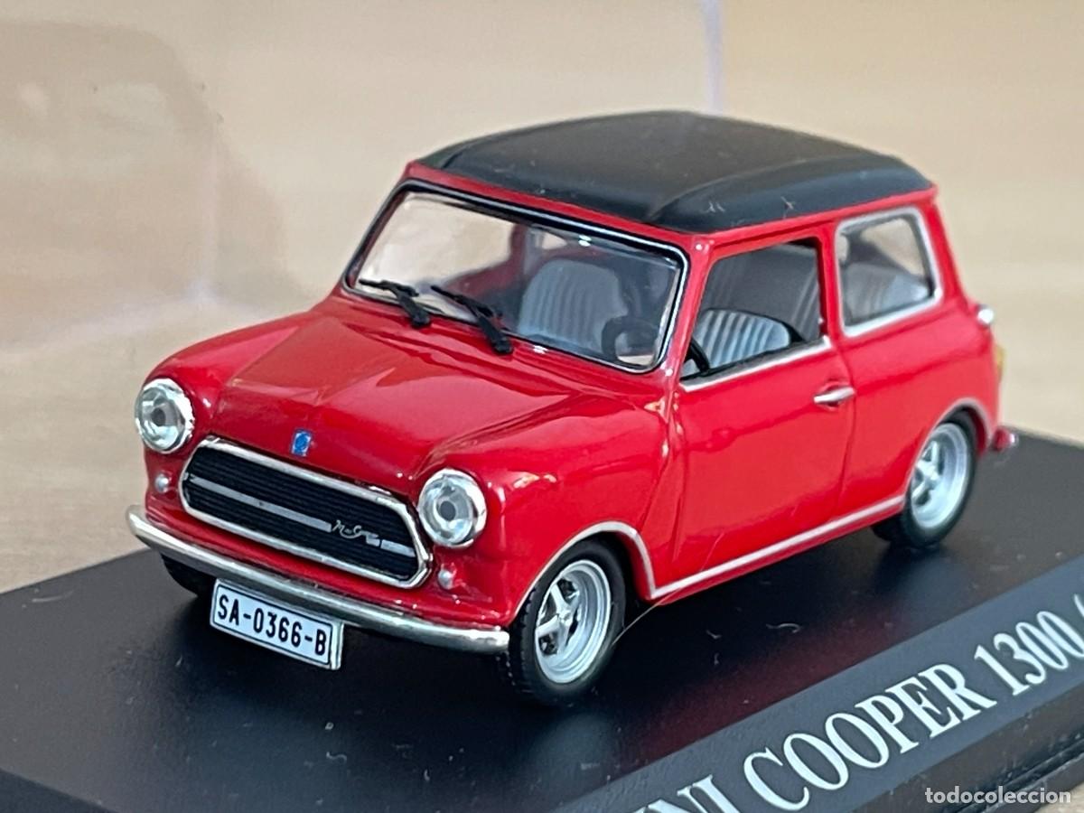 Coches a escala: Coche MINI COOPER 1300 (1974) matr&iacute;cula Salamanca 1:43 die-cast metal car 1/43 altaya