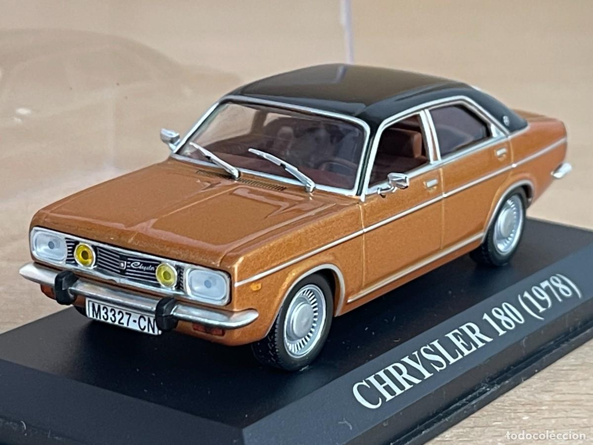 Coches a escala: Coche CHRYSLER 180 (1978) matr&iacute;cula Madrid 1:43 die-cast metal car 1/43 altaya