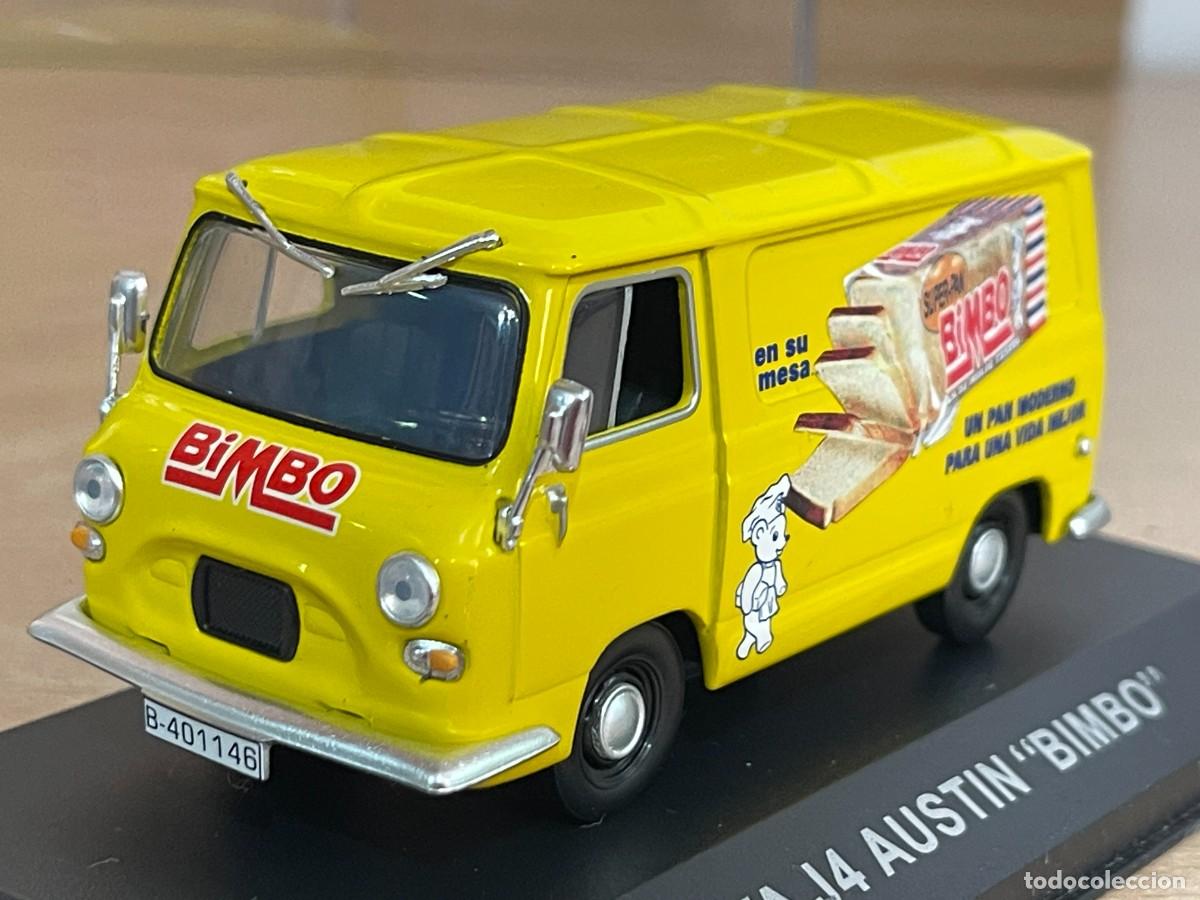 Coches a escala: Furgoneta SAVA J4 AUSTIN BIMBO matr&iacute;cula Barcelona 1:43 die-cast metal car 1/43 altaya