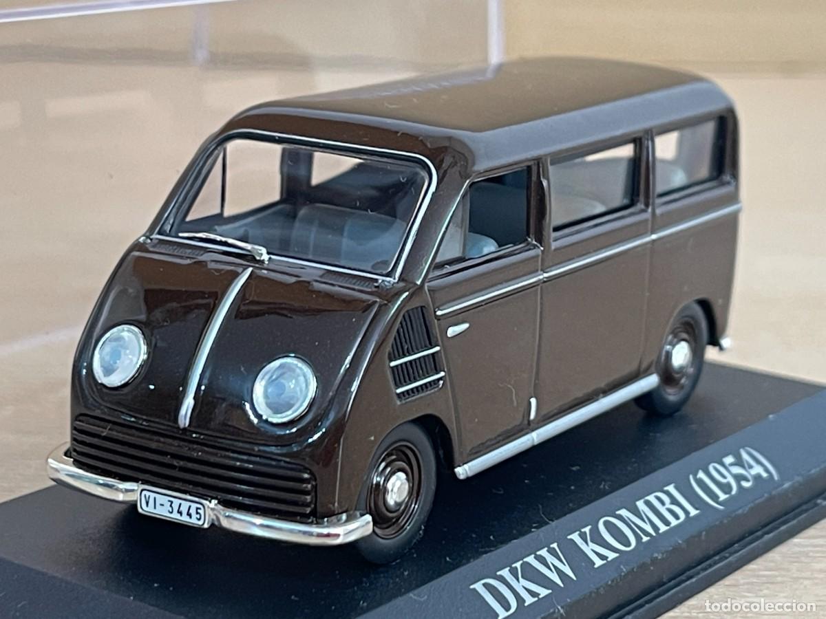 Coches a escala: Furgoneta DKW KOMBI (1954) matr&iacute;cula Vitoria 1:43 die-cast metal car 1/43 altaya