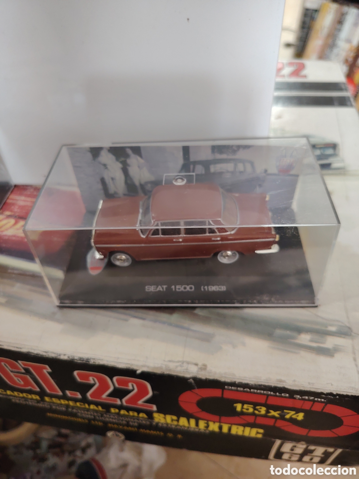 Coches a escala: Seat 1500 1963 altaya