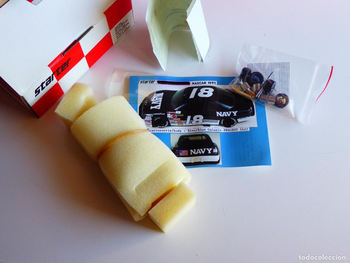 Coches a escala: 1/43 Starter Kit Chevrolet Lumina Navy #18 500 Miles Daytona Nascar 1991