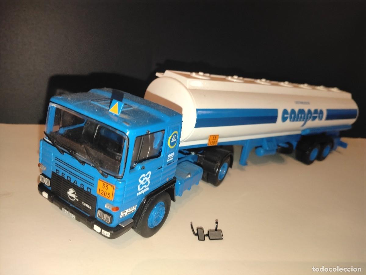 Coches a escala: CAMION PEGASO CAMPSA AZUL , ESCALA 1/43