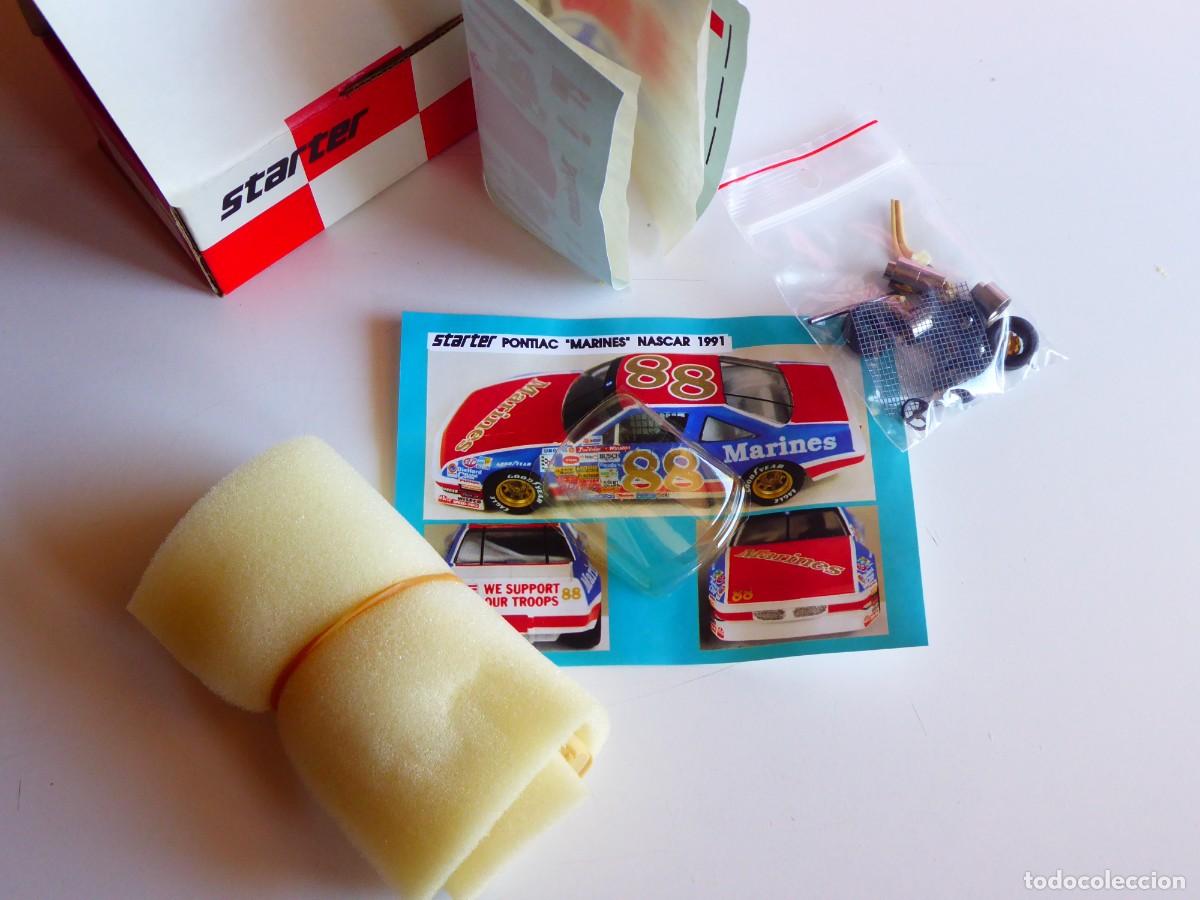 Coches a escala: 1/43 Starter Kit Pontiac Grand Prix Marines We Support Our Troops #88 500 Miles Daytona Nascar 1991