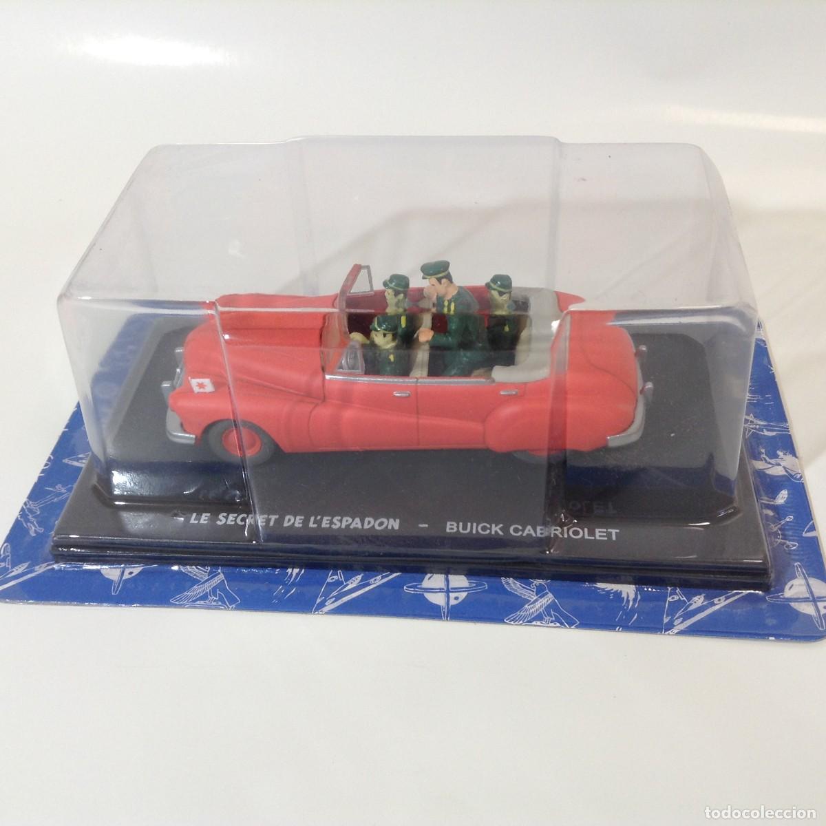 Coches a escala: BLAKE Y MORTIMER - BUICK CABRIOLET - EL SECRETO DEL ESPAD&Oacute;N - ESCALA 1/43 - NUEVO