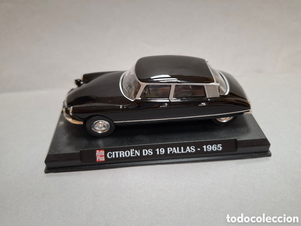 Coches a escala: Citroen DS 19 Pallas Auto Plus 1/43 1965 color negro