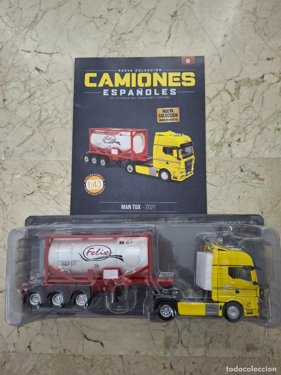 Coches a escala: Cami&oacute;n MAN TGX de Felix a&ntilde;o 2021 a 1/43 Salvat