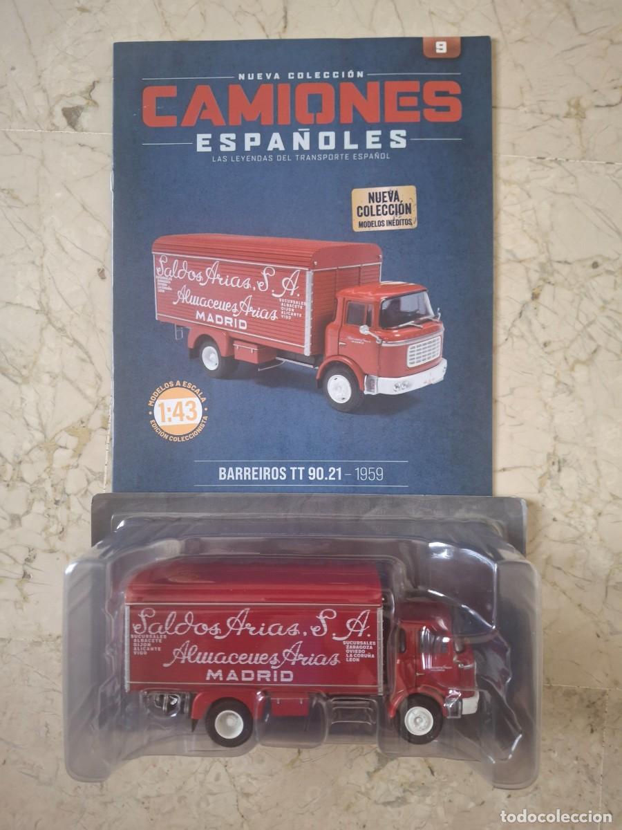 Coches a escala: Cami&oacute;n Barreiros TT 90.21 a&ntilde;o 1959 a 1/43 de Salvat