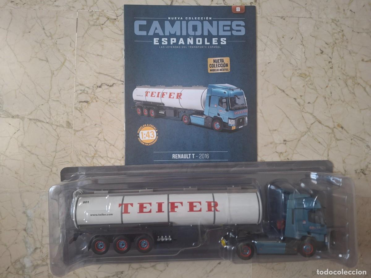 Coches a escala: Cami&oacute;n Renault T del a&ntilde;o 2016 de Teifer a 1/43 de Salvat