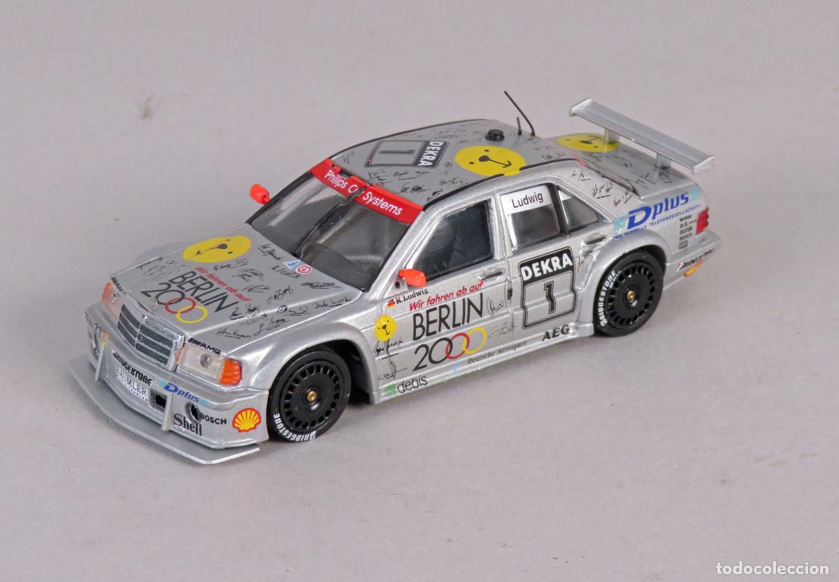 Coches a escala: Mercedes 190 E DTM Klasse 1 Minichamps 1/43 Berl&iacute;n 2000