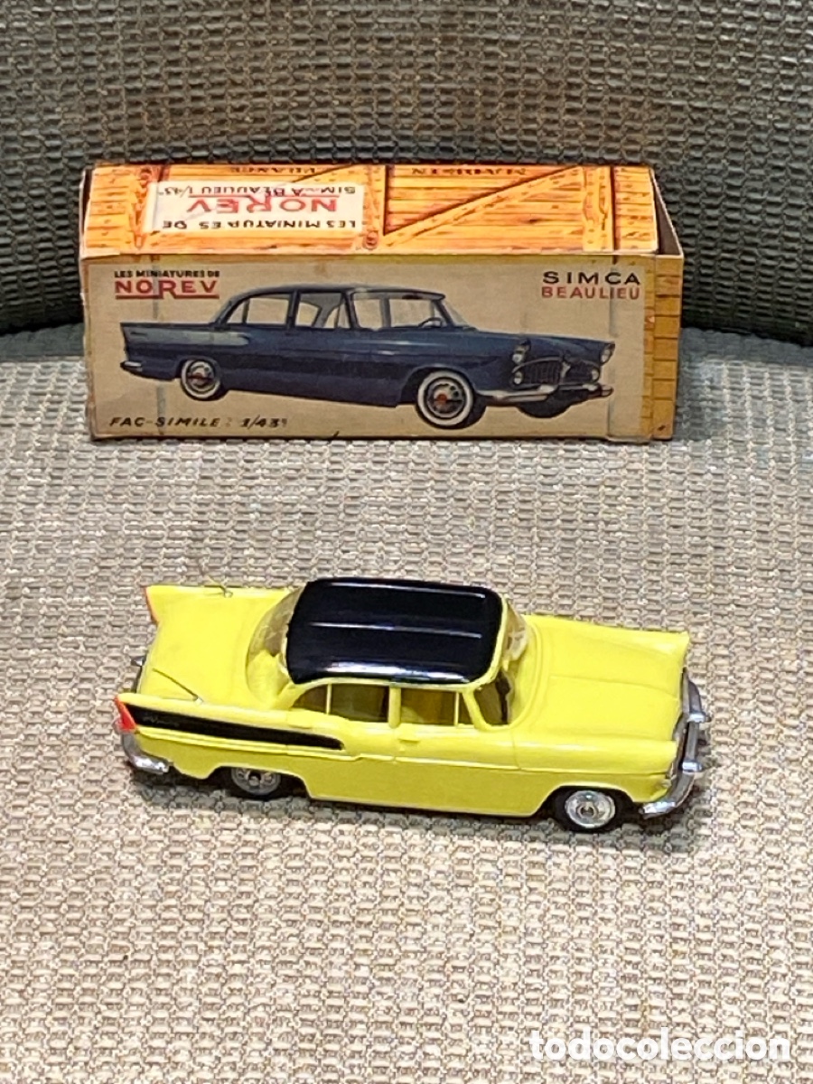 Coches a escala: SIMCA BEAULIEU NOREV 1/43 con caja