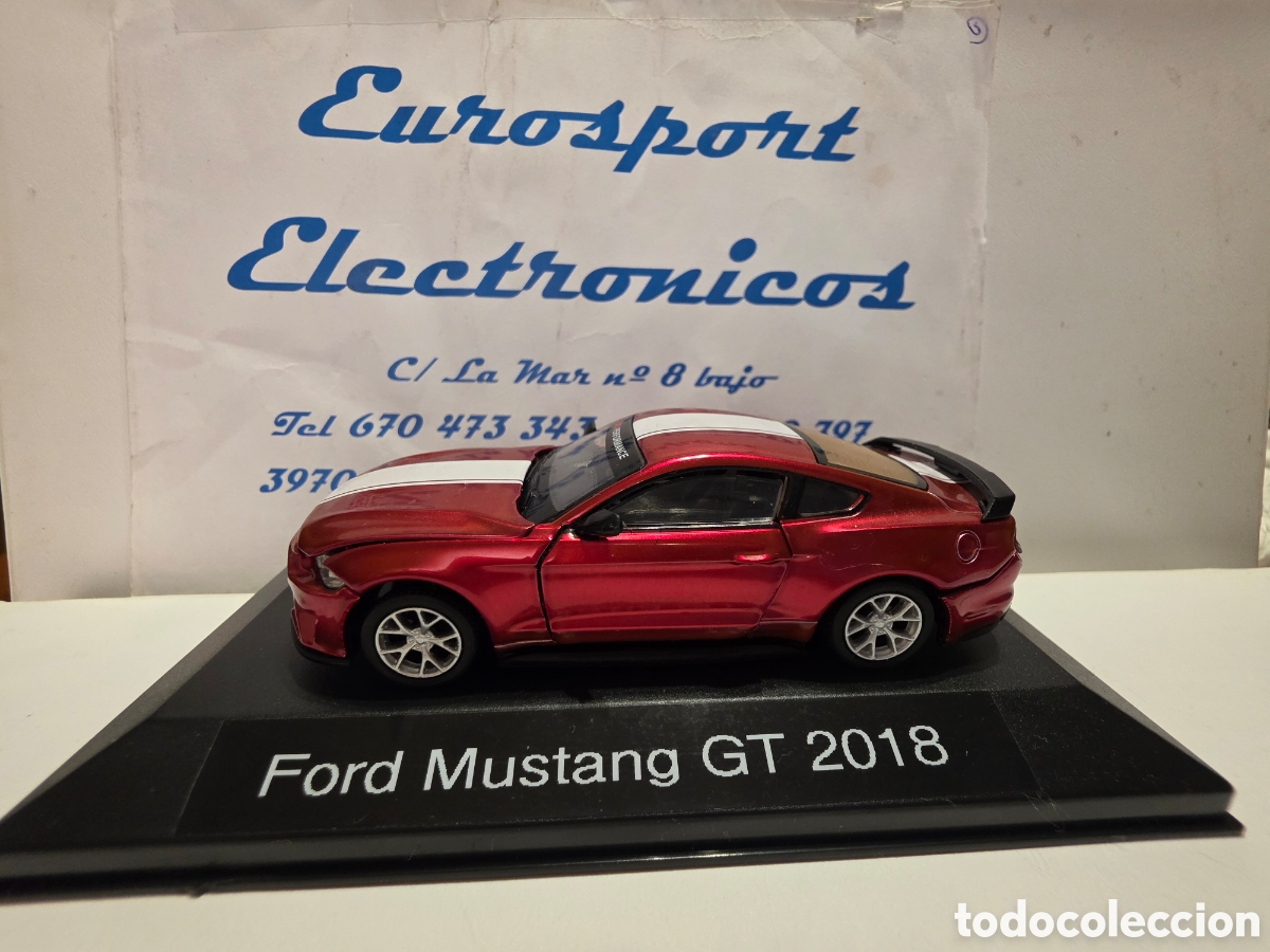 Coches a escala: Ford Mustang GT 2018 escala 1/43