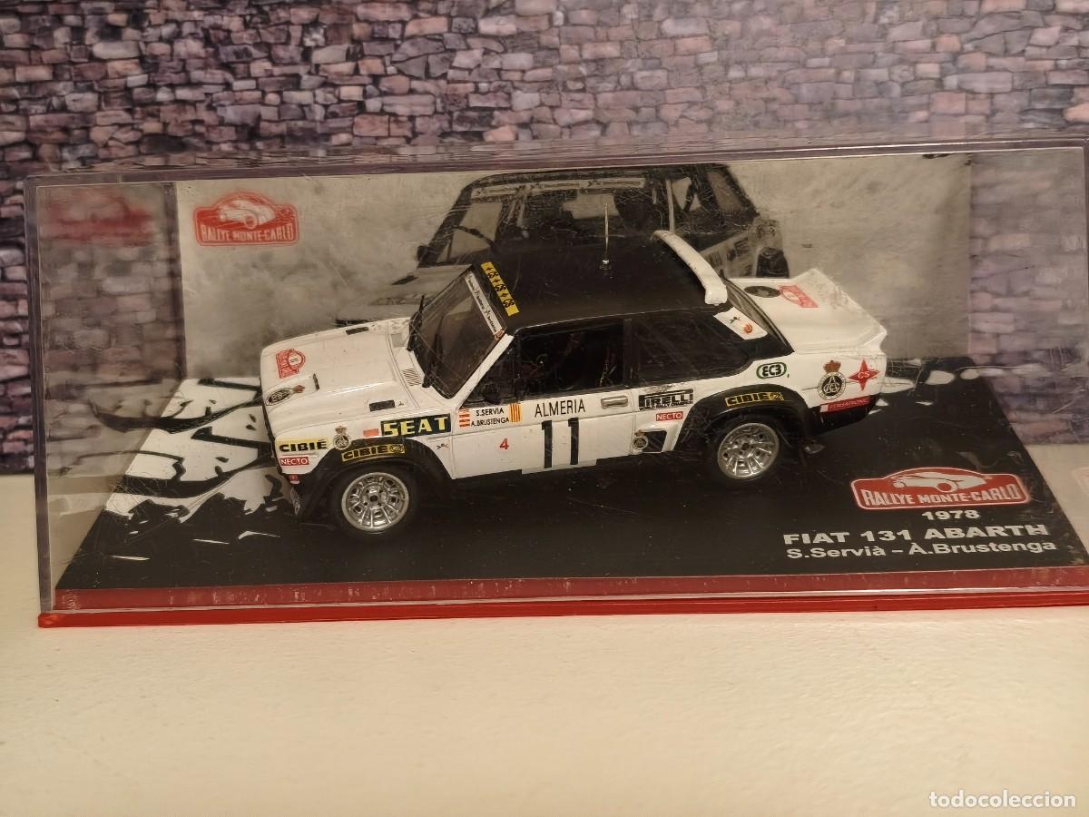 Coches a escala: Rally. Fiat 131Abarth. S.Servi&aacute;-Montecarlo 1978. Escala 1/43. Leer bien descripci&oacute;n