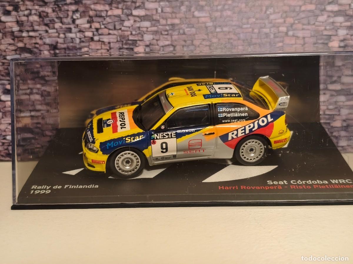 Coches a escala: Rally. Seat C&oacute;rdoba WRC Evo2. H.Rovampera-Finlandia 1999. Escala 1/43. Leer bien descripci&oacute;n