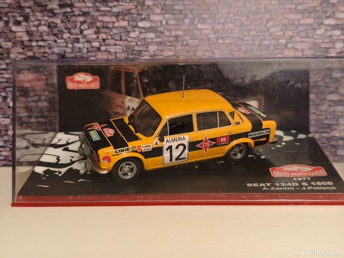 Coches a escala: Rally. Seat 124D S1800. A. Zanini-Montecarlo 1977. Escala 1/43. Leer bien descripci&oacute;n