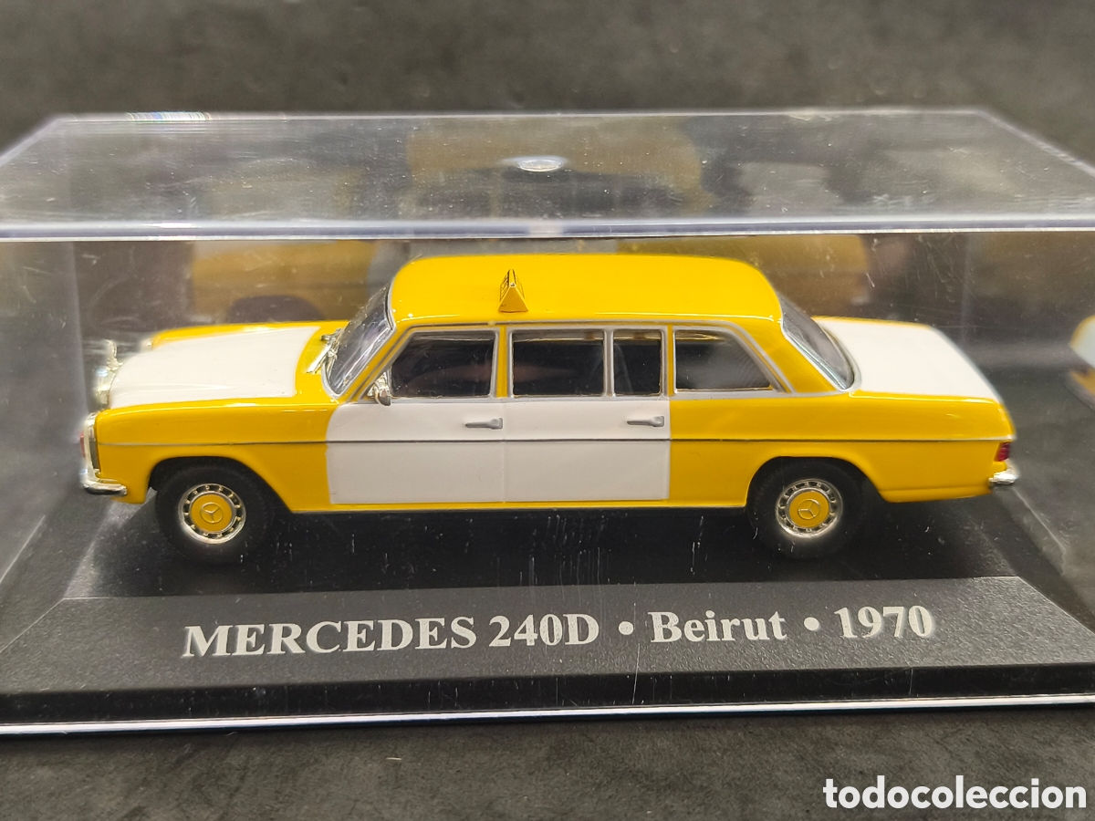 Coches a escala: Mercedes 240D Beirut 1970
