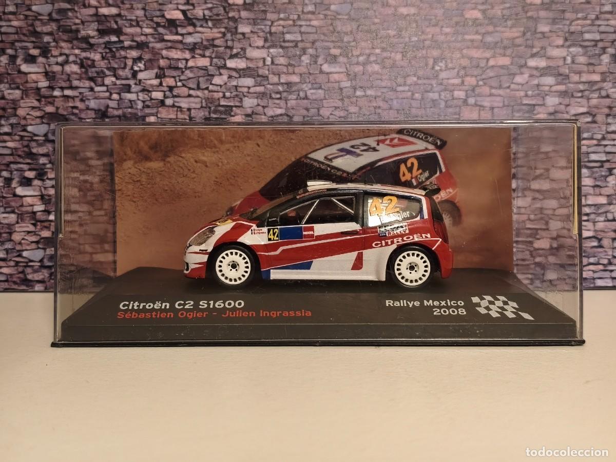 Coches a escala: Rally. Citroen C2 S1600. S. Ogier-Mexico 2008. Escala 1/43. Leer bien descripci&oacute;n