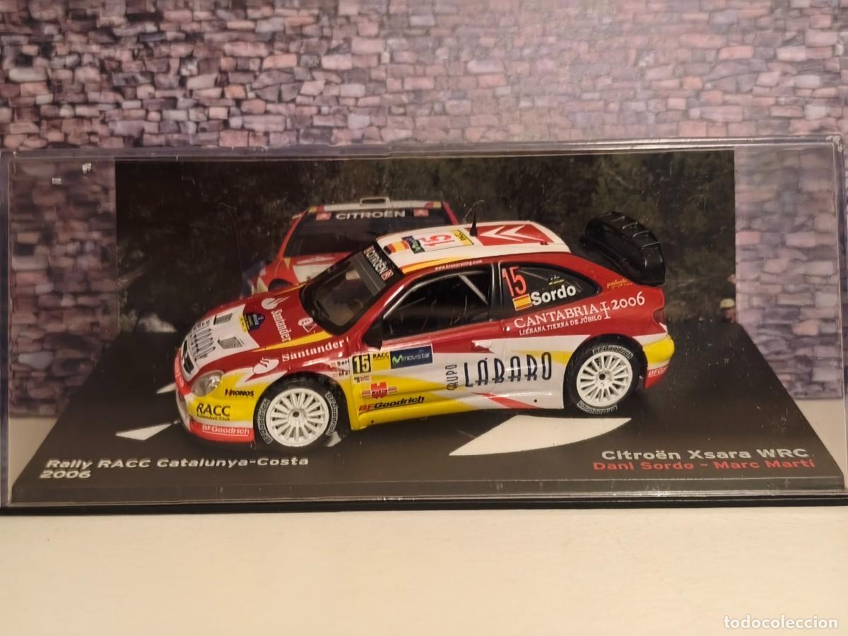 Coches a escala: Rally. Citroen Xsara WRC. D. Sordo-Catalunya 2006. Escala 1/43. Leer bien descripci&oacute;n