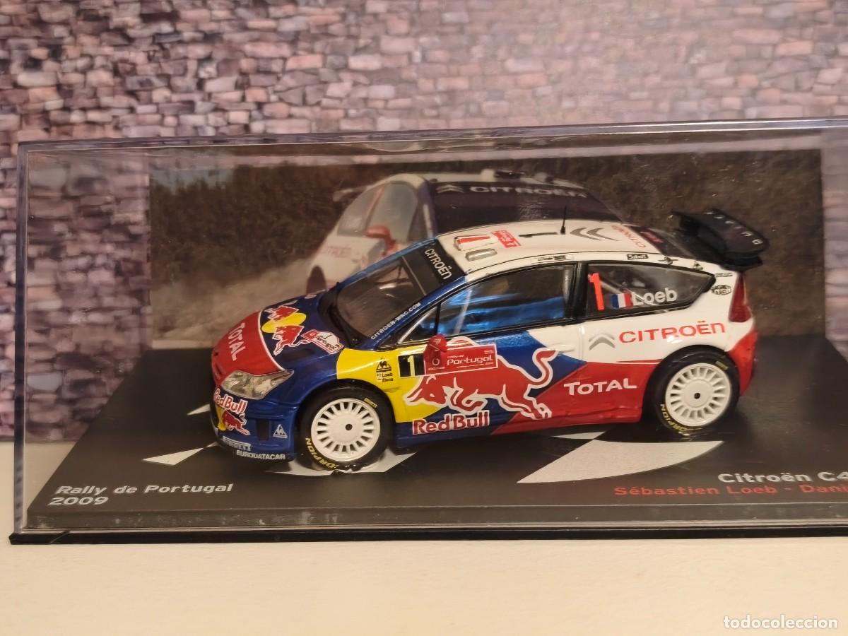 Coches a escala: Rally. Citroen C4 WRC. S. Loeb-Portugal 2009. Escala 1/43. Leer bien descripci&oacute;n