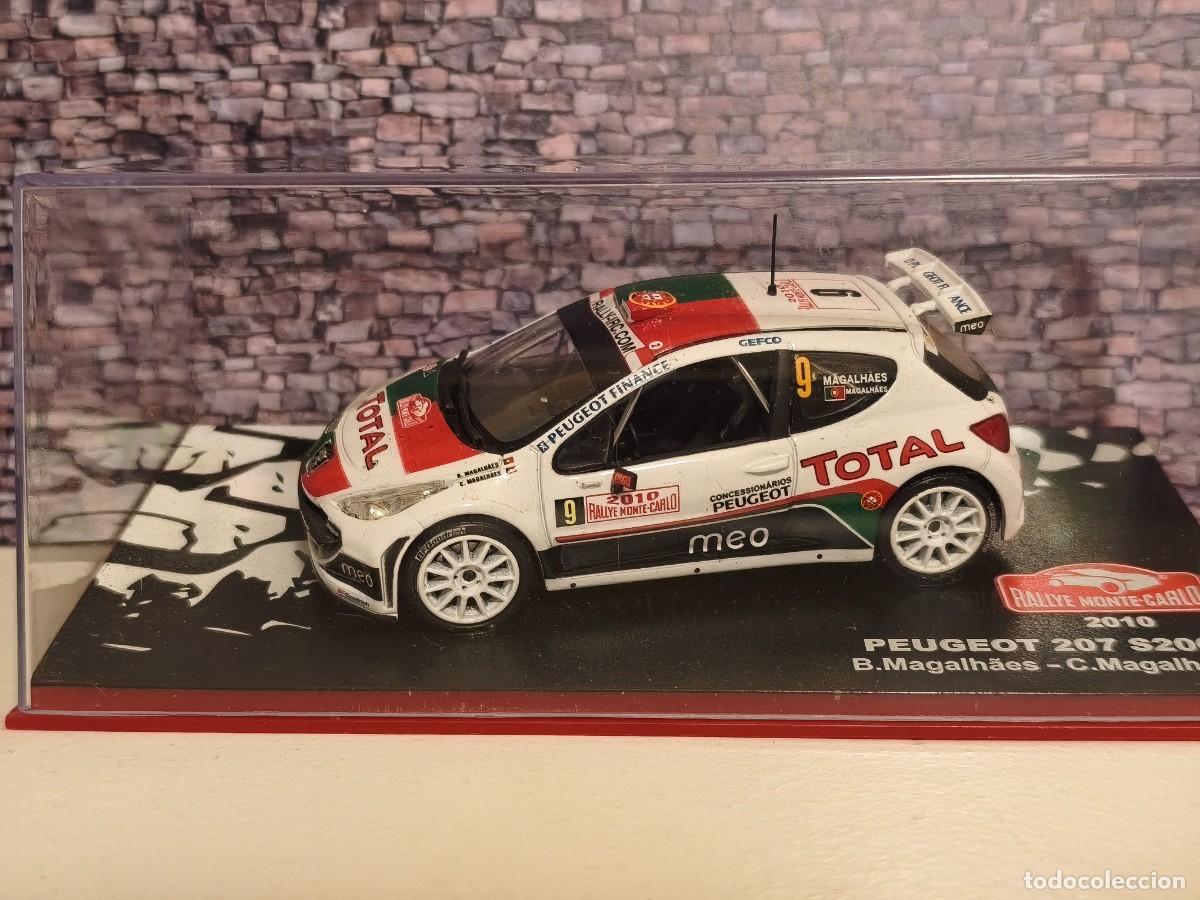Coches a escala: Rally. Peugeot 207 S2000. B. Magalhaes-Montecarlo 2010. Escala 1/43. Leer bien descripci&oacute;n