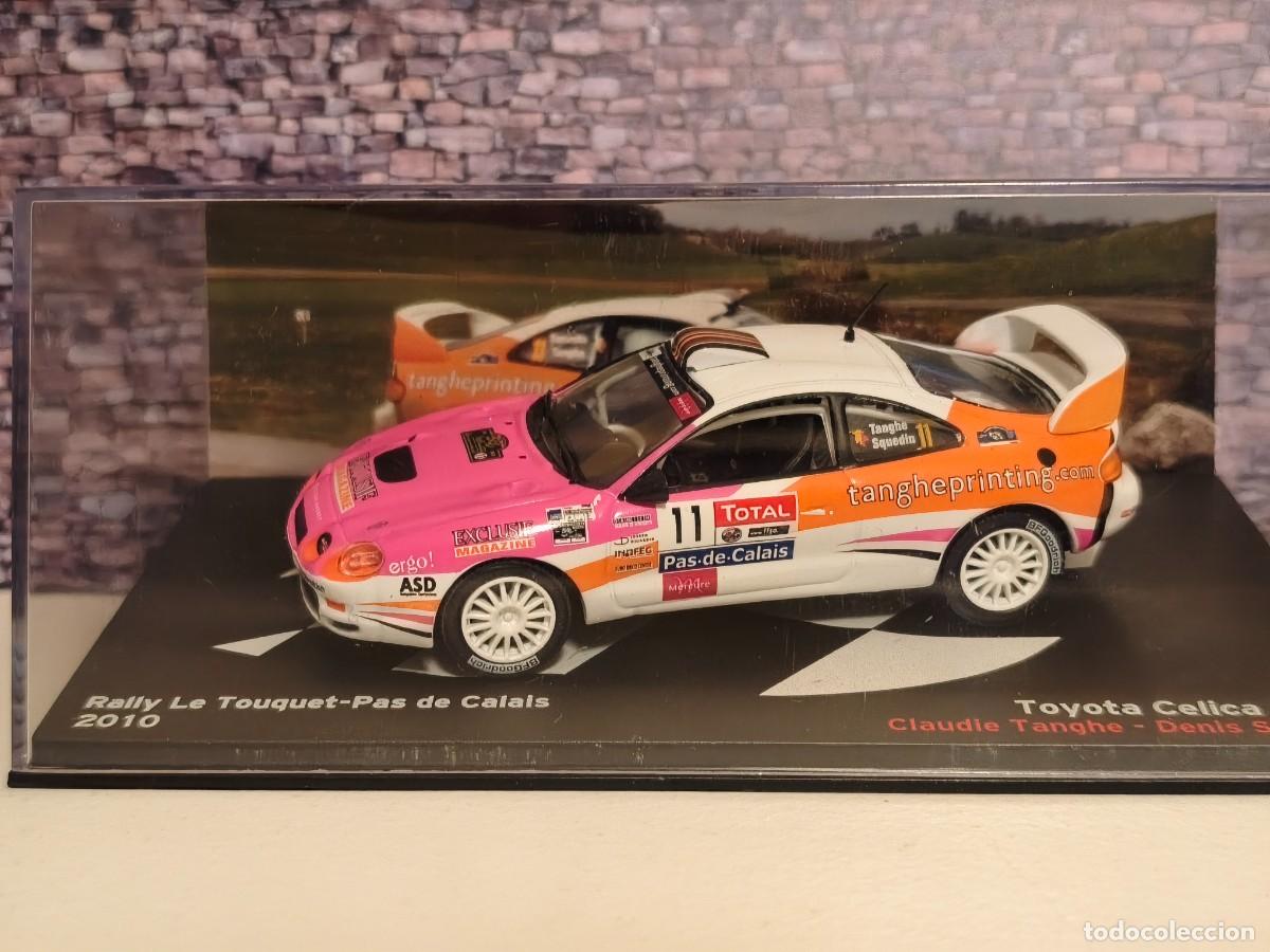 Coches a escala: Rally. Toyota Celica GT-Four ST205. C. Tanghe-Le Touquet 2010. Escala 1/43. Leer bien descripci&oacute;n