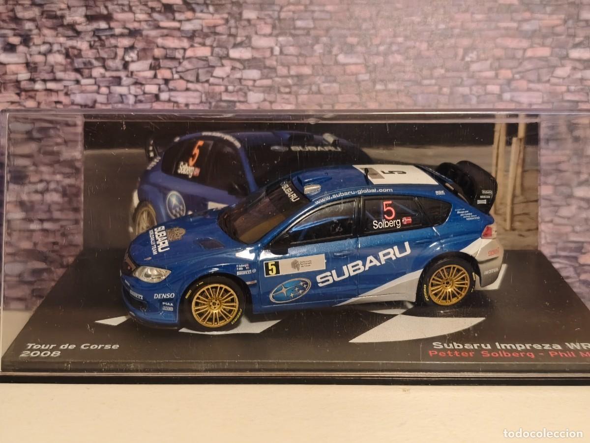 Coches a escala: Rally. Subaru Impreza WRC (GH7). P. Solberg-Corcega 2008. Escala 1/43. Leer bien descripci&oacute;n