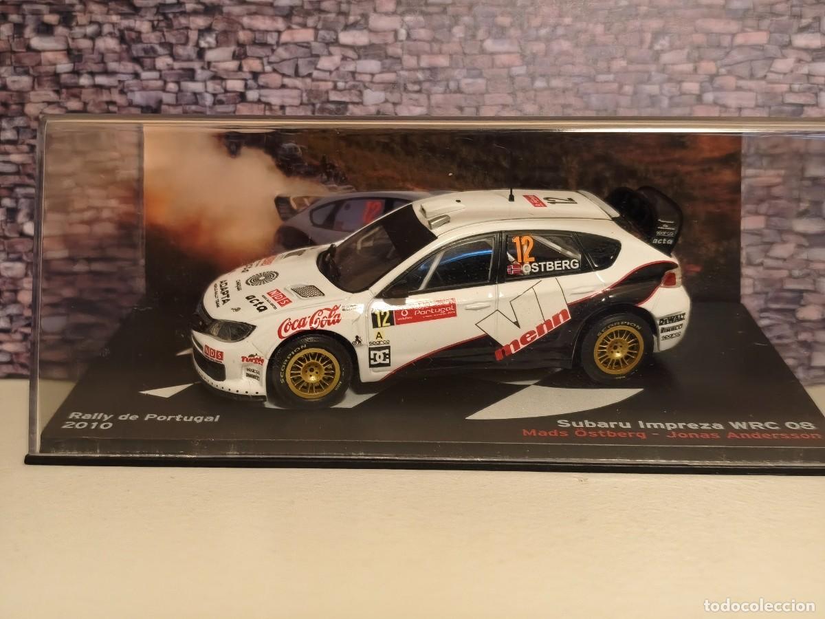 Coches a escala: Rally. Subaru Impreza WRC (GH7). M. Ostberg-Portugal 2010. Escala 1/43. Leer bien descripci&oacute;n