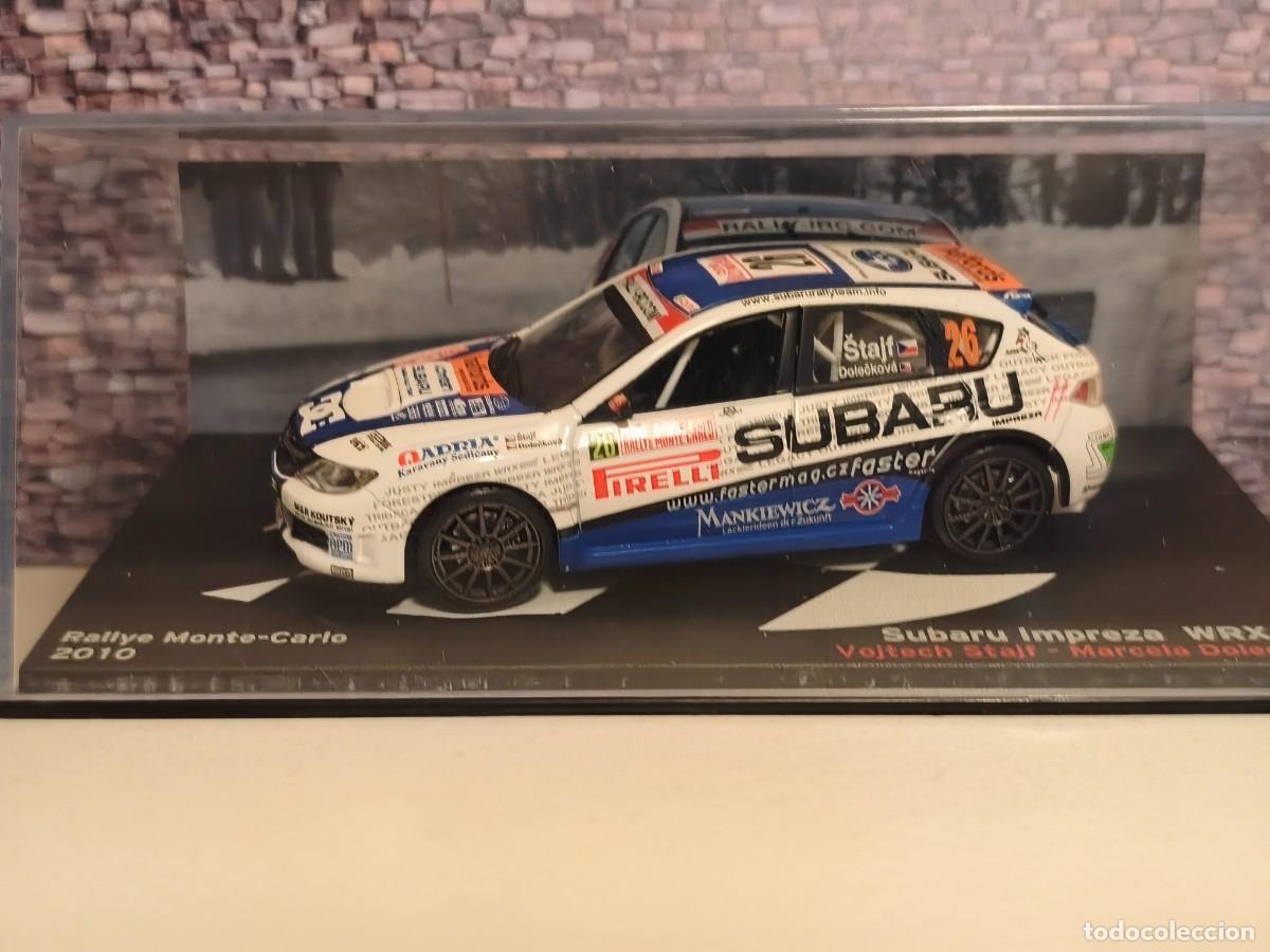 Coches a escala: Rally. Subaru Impreza WRC (GH7). V. Stalj-Montecarlo 2010. Escala 1/43. Leer bien descripci&oacute;n