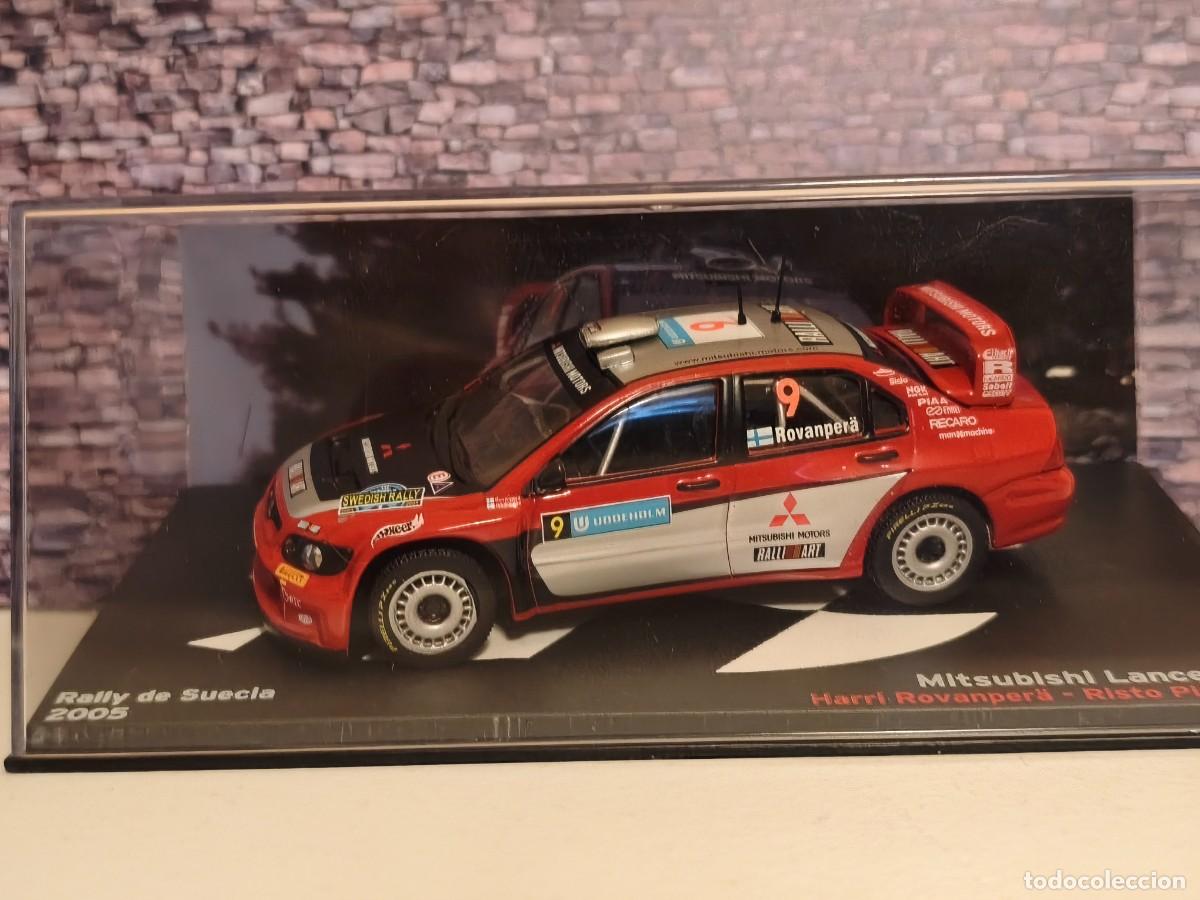 Coches a escala: Rally. Mitsubishi Lancer WRC Evo7.. H. Rovampera-Suecia 2005. Escala 1/43. Leer bien descripci&oacute;n