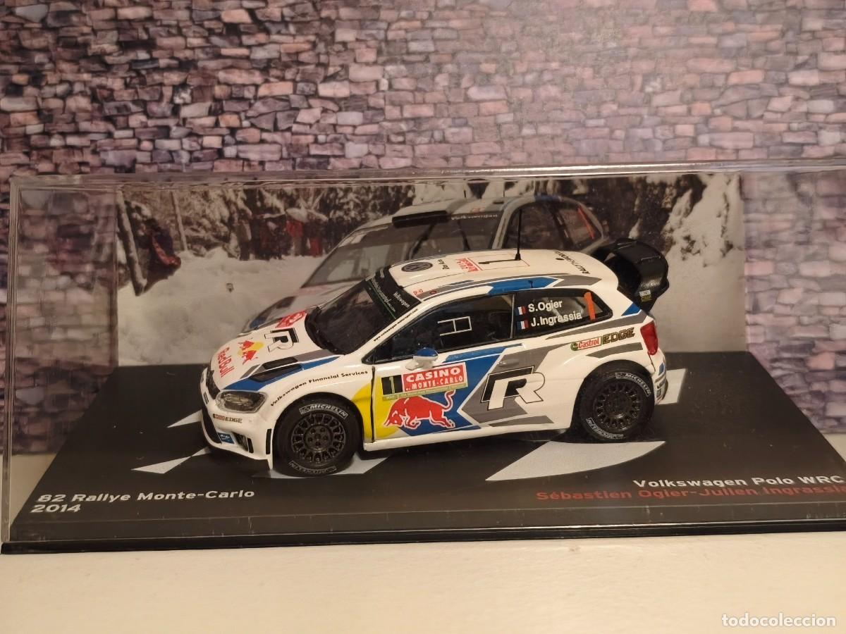 Coches a escala: Rally. Volkswagen Polo WRC. S. Ogier-Montecarlo 2014. Escala 1/43. Leer bien descripci&oacute;n