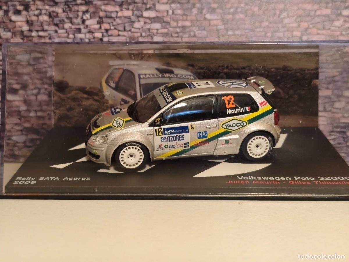 Coches a escala: Rally. Volkswagen Polo S2000. J. Maurin-Azores 2009. Escala 1/43. Leer bien descripci&oacute;n