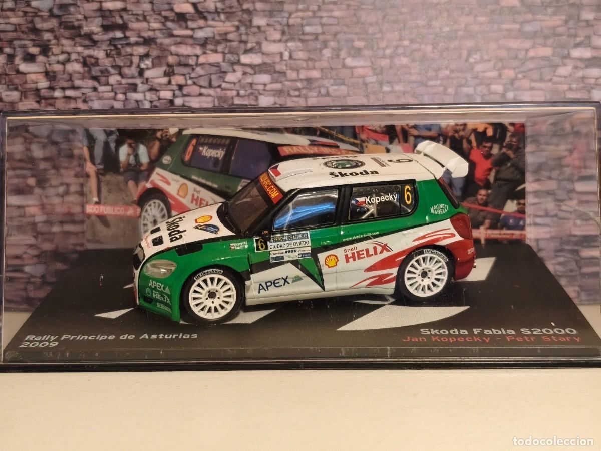 Coches a escala: Rally. Skoda Fabia S2000. J. Kopecky-Asturias 2009. Escala 1/43. Leer bien descripci&oacute;n