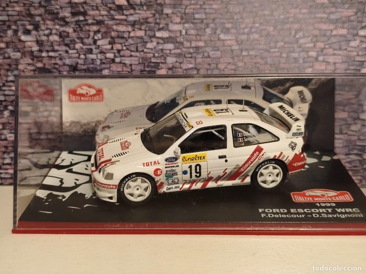 Coches a escala: Rally. Ford Escort WRC. F. Delecour-Montecarlo 1999. Escala 1/43. Leer bien descripci&oacute;n
