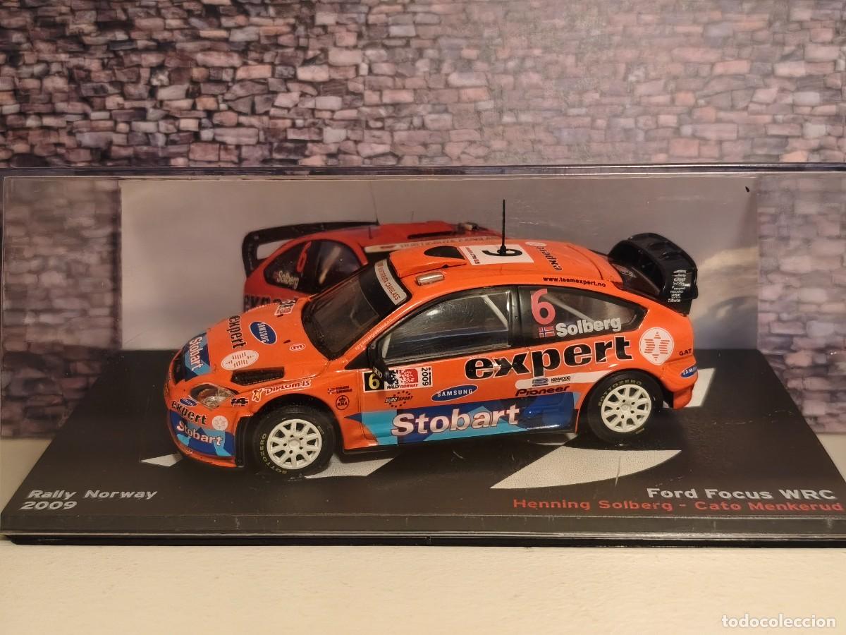 Coches a escala: Rally. Ford Focus WRC. H. Solberg-Noruega 2010. Escala 1/43. Leer bien descripci&oacute;n
