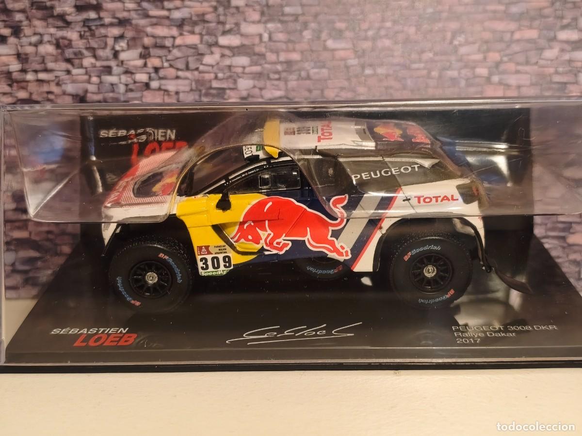 Coches a escala: Dakar. Peugeot 3008 DKR. S. Loeb 2017. Escala 1/43. Leer bien descripci&oacute;n