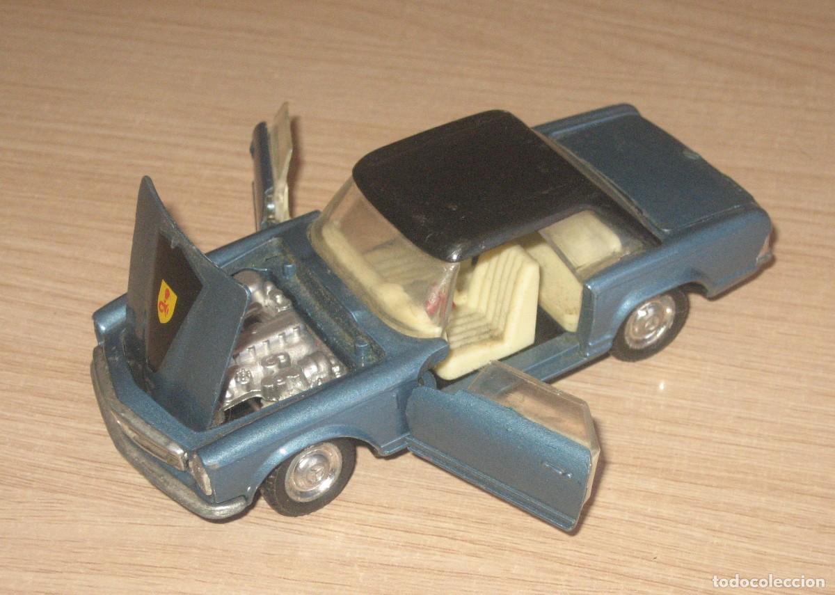 Coches a escala: MERCEDES 230 SL SPORT COLOR AZUL JOAL
