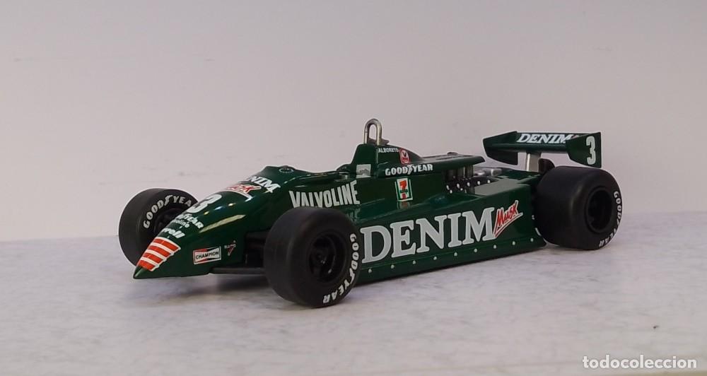 Carros em escala: Tyrrell 011 DENIM 1982 - M. Alboreto