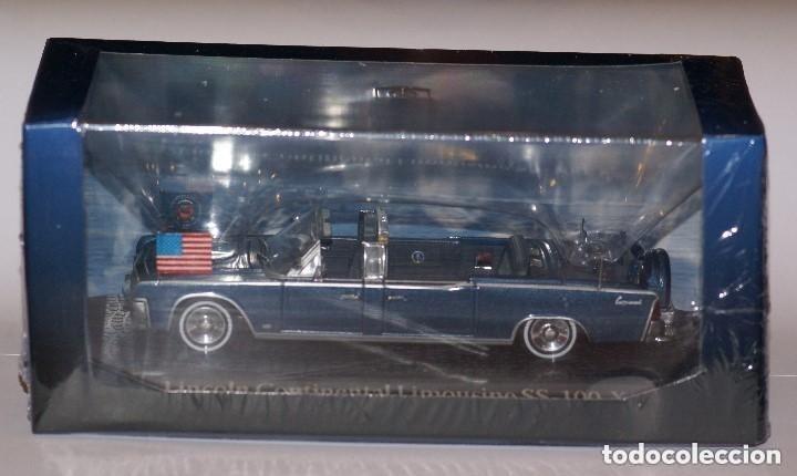 Coches a escala: LINCOLN CONTINENTAL LIMOUSINE SS-100-X KENNEDY ESCALA 1/43 DE norev EN CAJA
