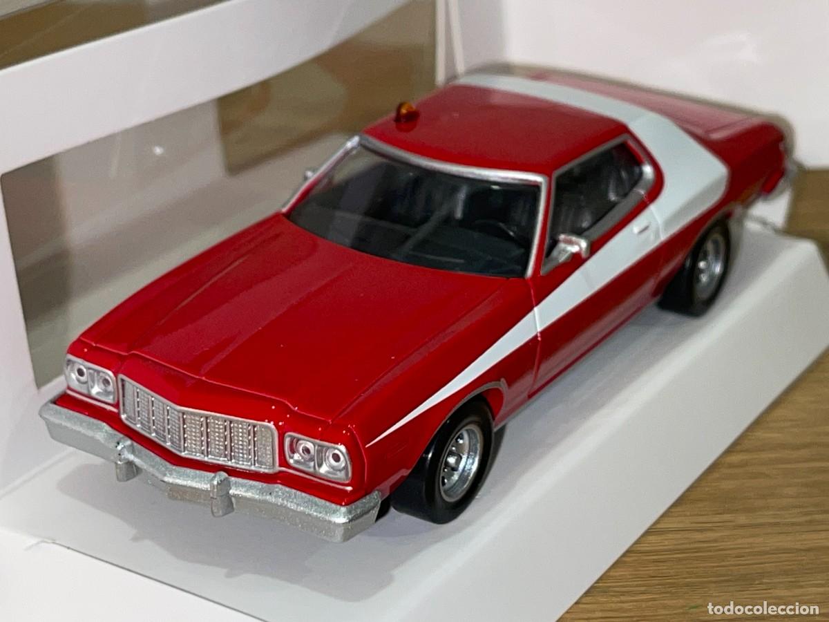 Coches a escala: Norev coche Ford Gran Torino Starsky y Hutch de la famosa serie de TV de los a&ntilde;os 70 escala 1:43